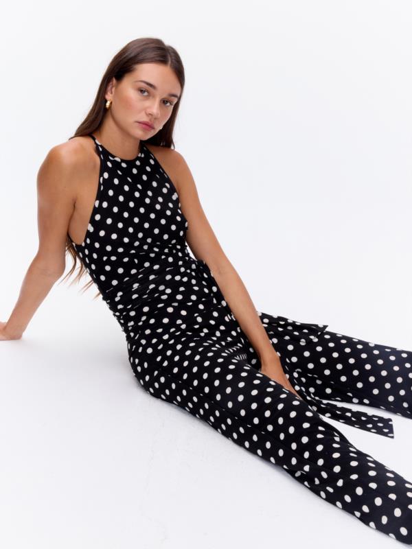 MIOH MONO FLAVOR DOTS, CUELLO HALER BLANCO Y...