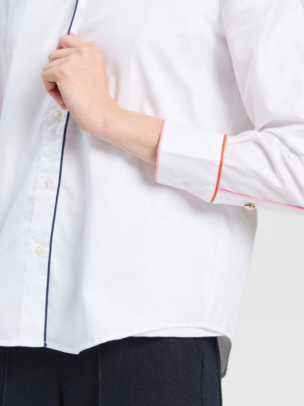 VILAGALLO CAMISA VIVEADA BLANCO