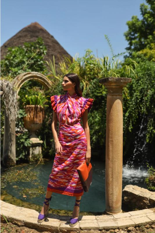 PANAMBI VESTIDO MARTINA MANGA RAYA