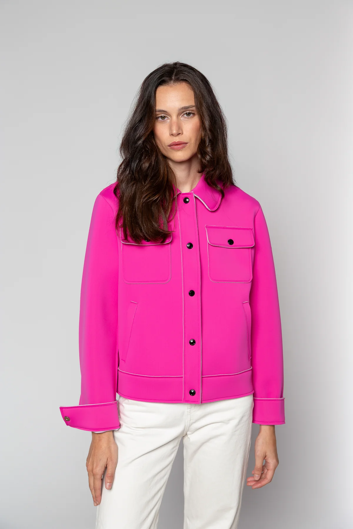 DICHI PARKA ADORA COLOR FUCSIA
