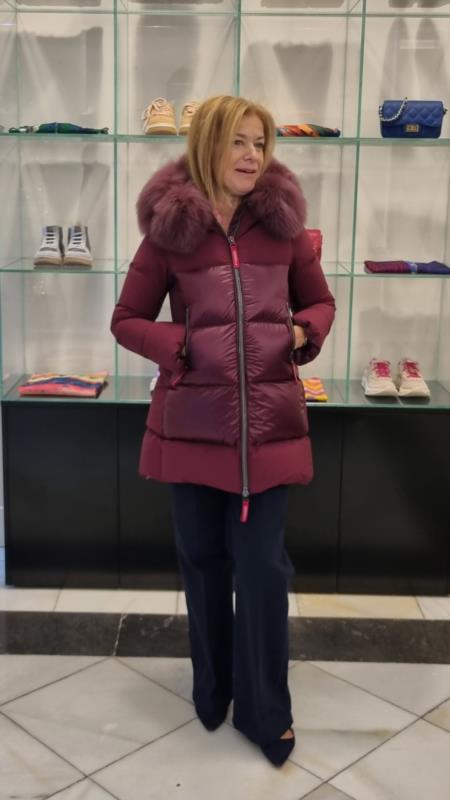 DICHI PARKA STEFFI COLOR BURDEOS