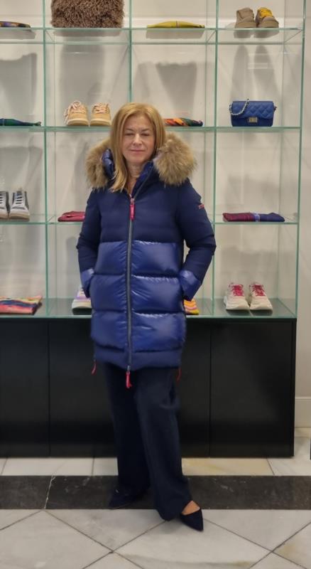 DICHI PARKA LOREA COLOR AZULON