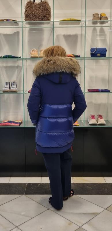 DICHI PARKA LOREA COLOR AZULON