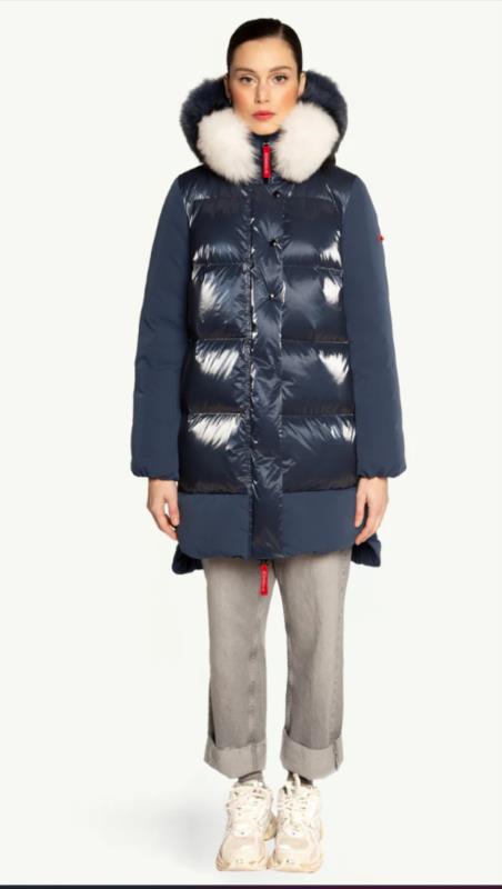 DICHI PARKA ASHERA COLOR AZUL NAVY