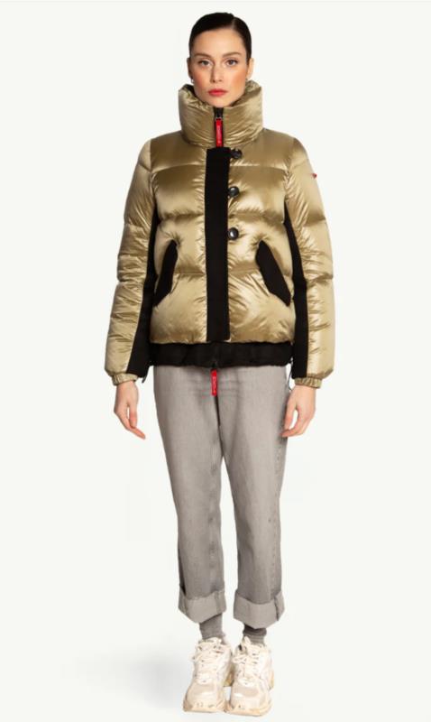 DICHI PARKA CORTA MODELO MAIAN BEIGE