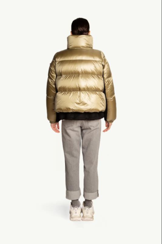 DICHI PARKA CORTA MODELO MAIAN BEIGE