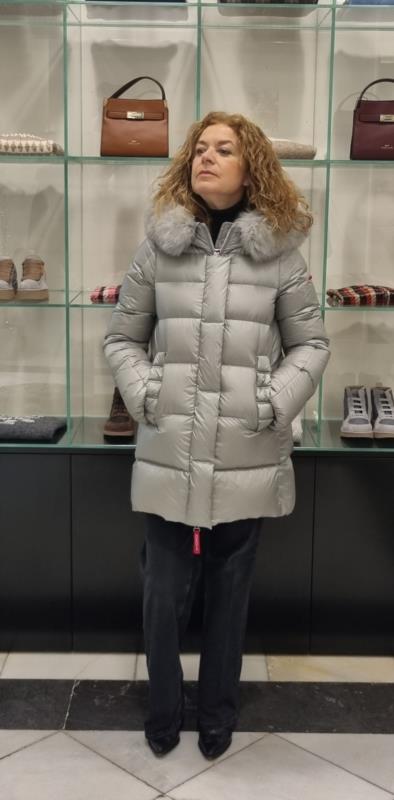 DICHI PARKA DIANA COLOR GRIS