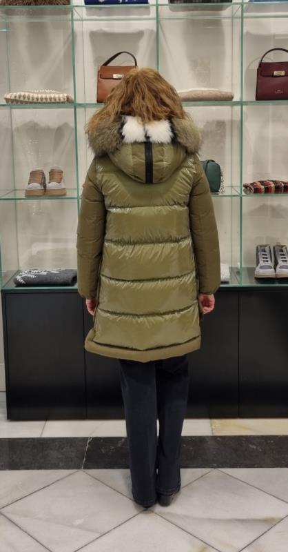 DICHI PARKA ASHERA COLOR VERDE KAKI