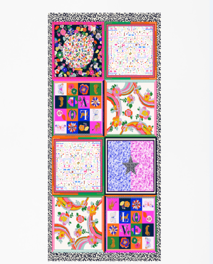 Foulard VILAGALLO estampado