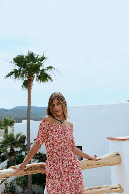 MAGNOLYA VESTIDO LEONORE SCARLET BLOOM