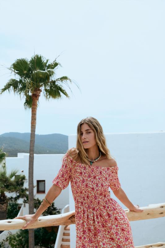 MAGNOLYA VESTIDO LEONORE SCARLET BLOOM