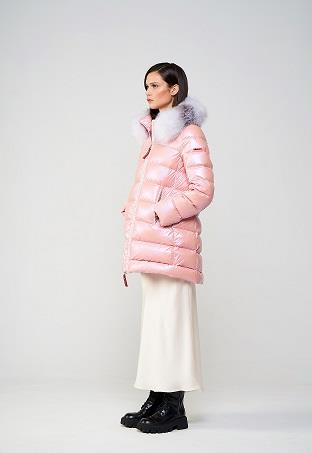 Parka DICHI modelo WINONA color rosa